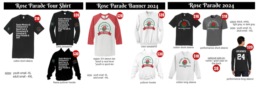 Rose Parade Gear